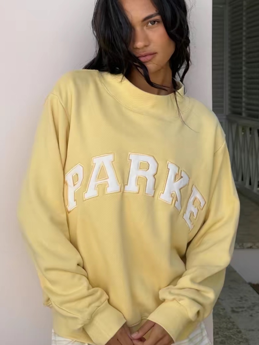 NWT PARKE PEEL MOCKNECK
